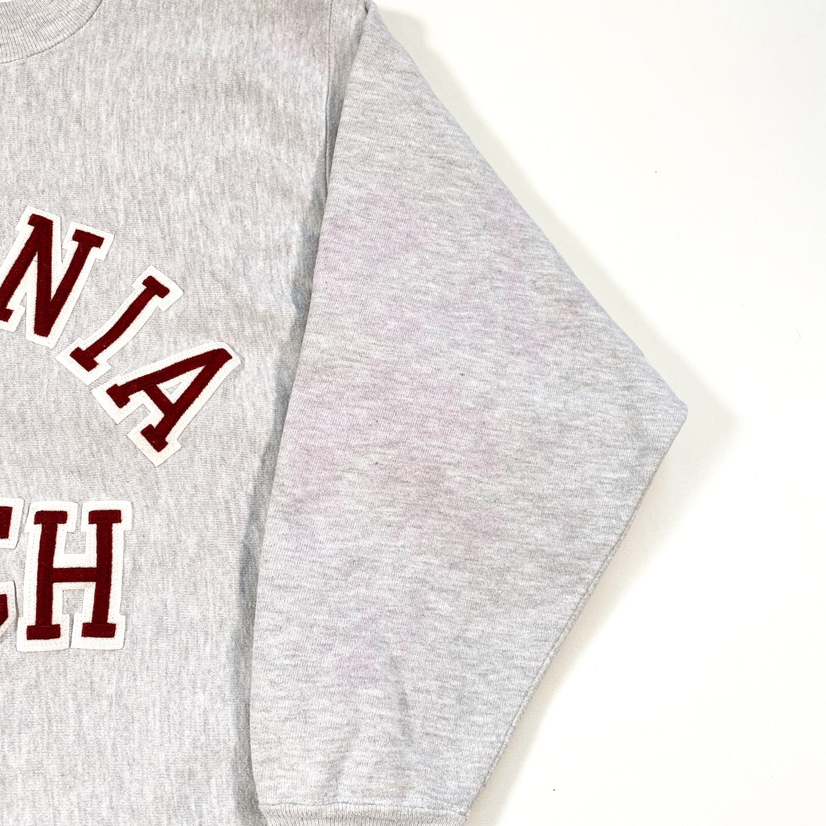 Vintage 90's Virginia Tech Champion Reverse Weave Crewneck Sweatshirt