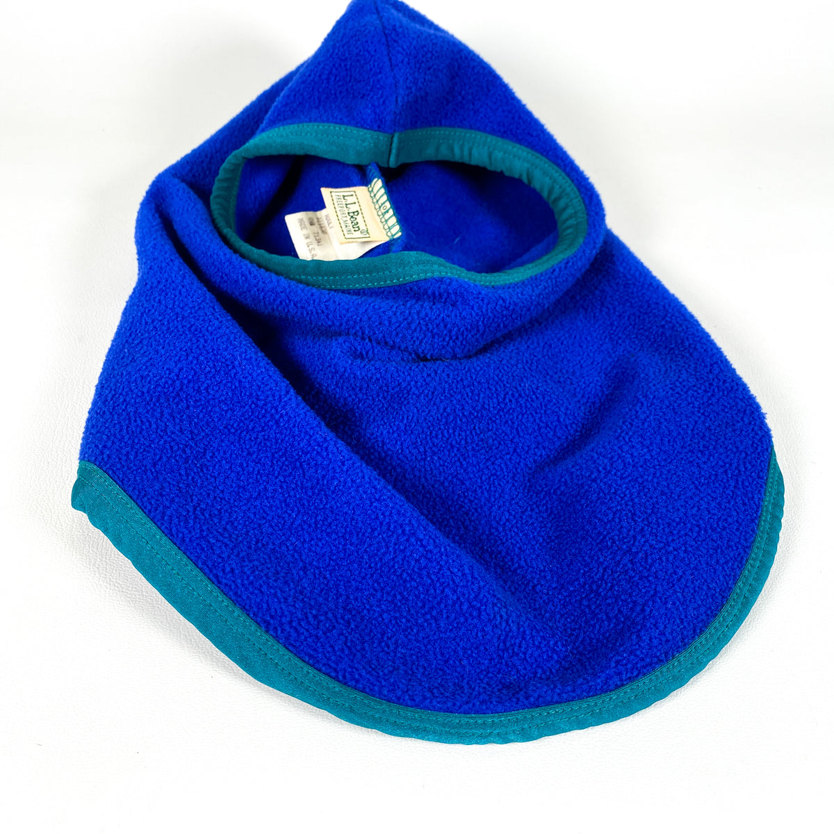 Vintage 90's LL Bean Balaclava Fleece Full Face Ski Mask Winter Beanie