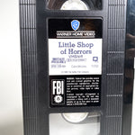 Vintage 1986 Little Shop of Horrors Movie VHS Tape