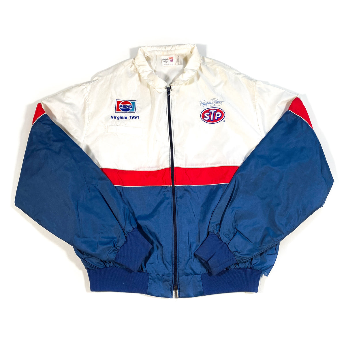 Pepsi colorblock windbreaker outlet jacket