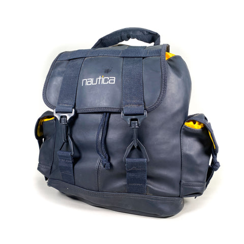 Vintage 90's Nautica Rubberized Backpack