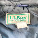 Vintage 90's LL Bean Hooded Navy Blue Parka Chore Coat