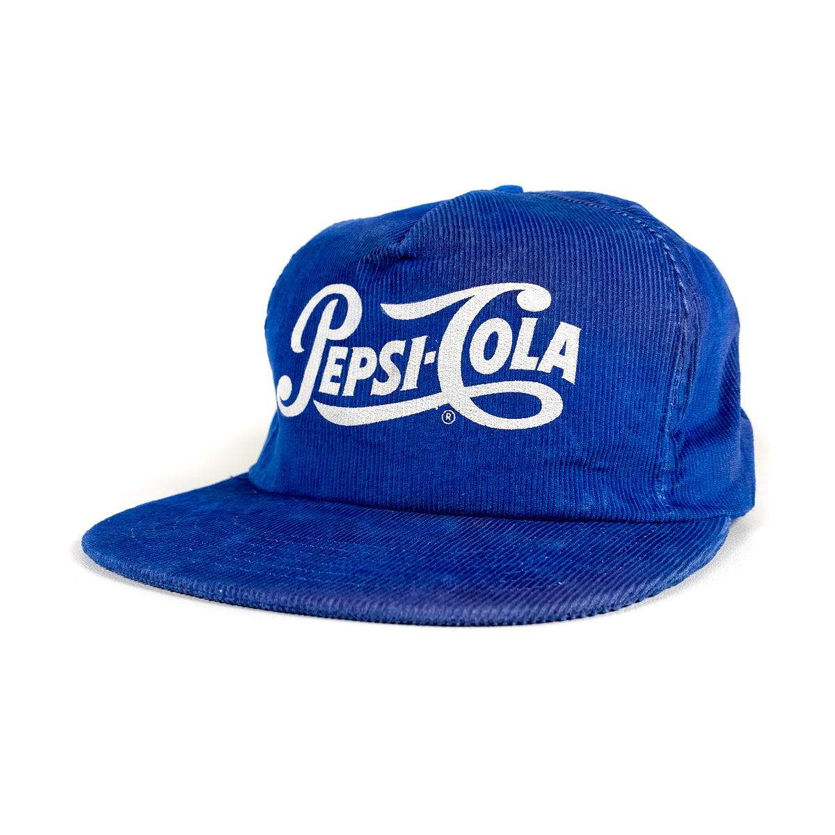 PEPSI-COLA コーデュロイキャップ　ヴィンテージ　90s Vintage 80's Pepsi-Cola Corduroy Made in USA Hat – CobbleStore Vintage