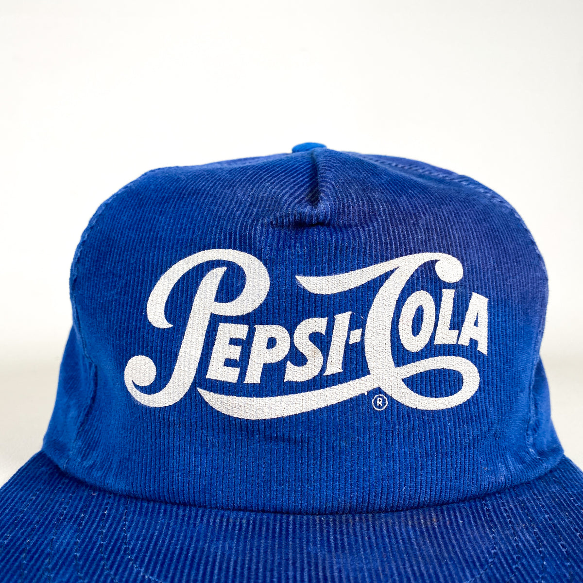 Vintage 80's Pepsi-Cola Corduroy Made in USA Hat – CobbleStore Vintage