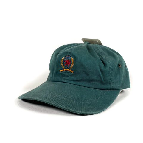 Vintage 90's Tommy Hilfiger Crest Green Hat