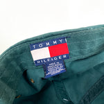 Vintage 90's Tommy Hilfiger Crest Green Hat