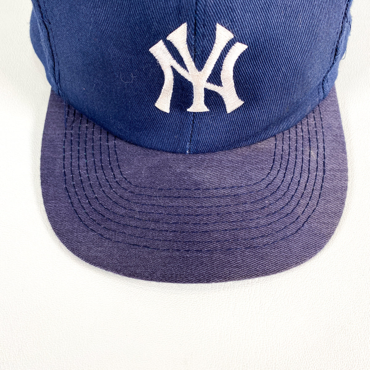 Vintage 90's New York Yankees Autographed Annco Snapback Hat