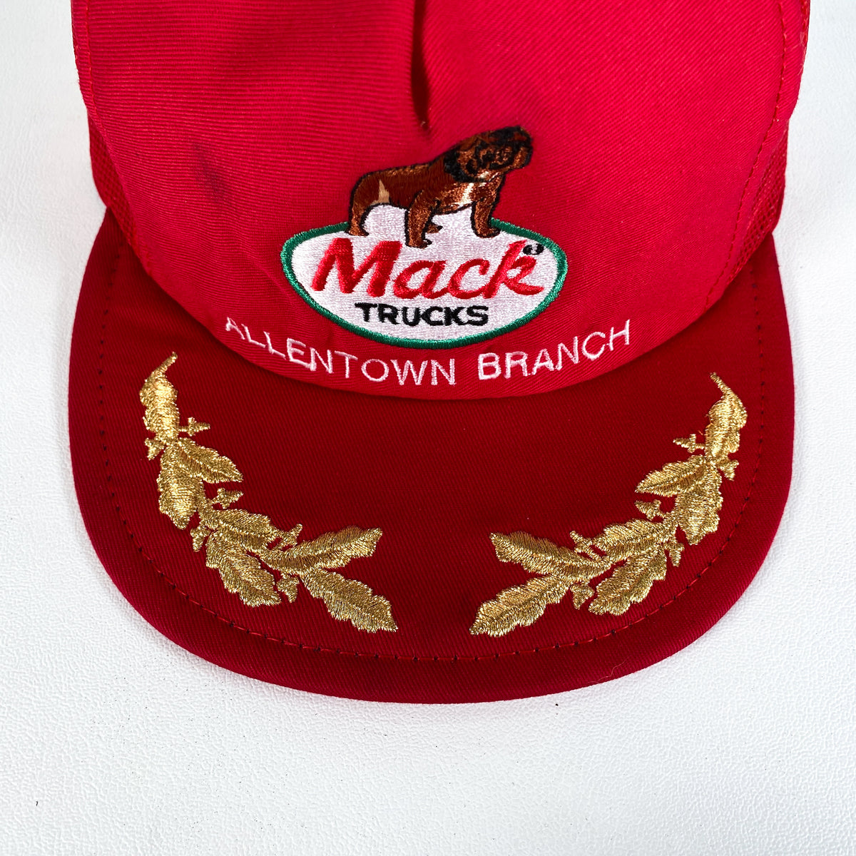 Mack Trucks トラッカーハット　ヴィンテージ　80s Vintage 80's Mack Trucks Allentown Branch Made in USA