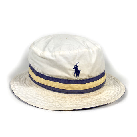 Vintage 90's Polo Ralph Lauren Reversible Bucket Hat