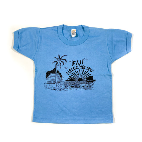 Vintage 70's Fiji Welcomes You Souvenir Youth T-Shirt