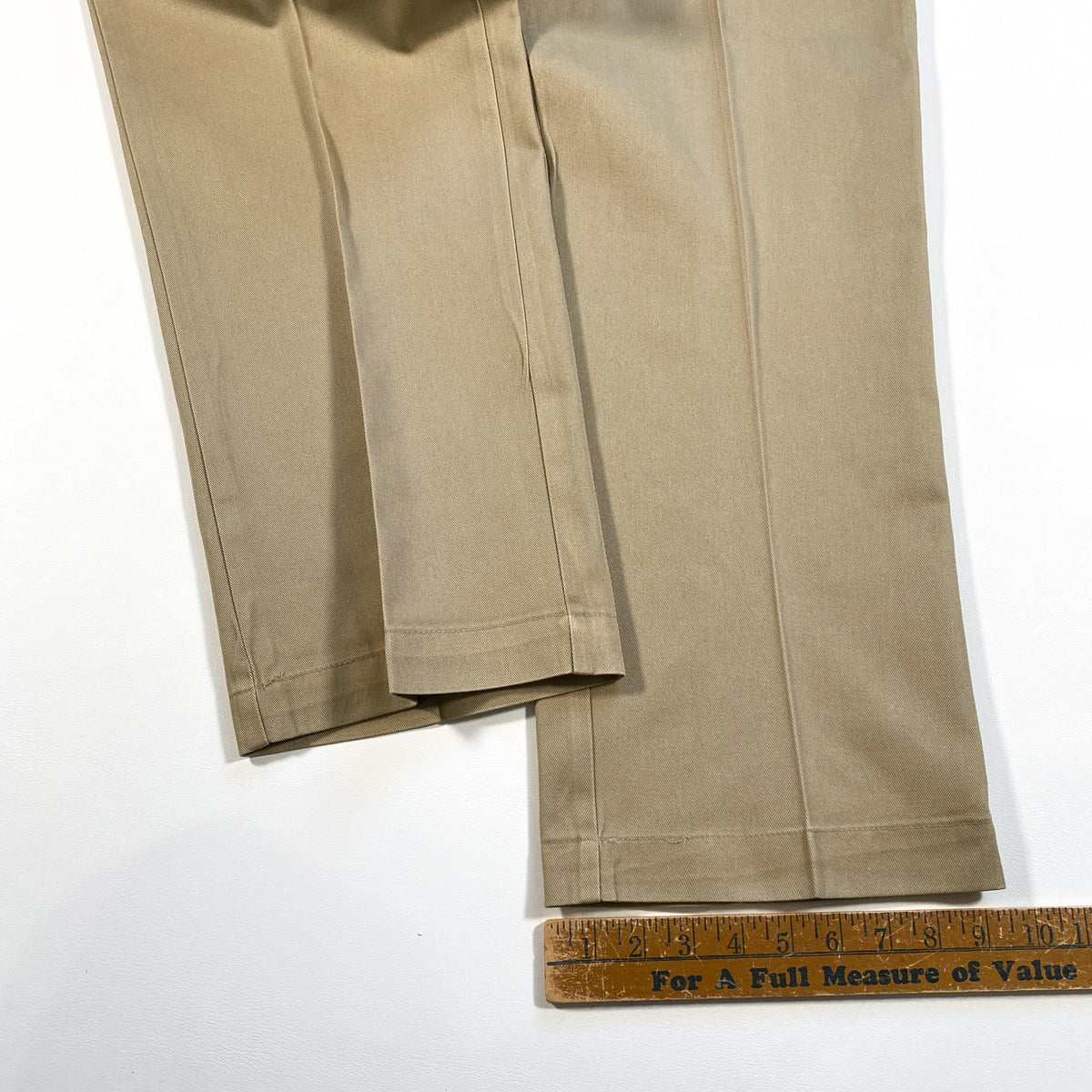 Vintage 80's Dickies Khaki Beige 34x30 Made in USA Chino Work