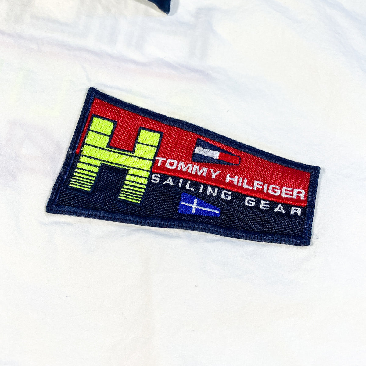 hilfiger sailing gear Vintage 90's Tommy Hilfiger Sailing Gear Button Up Shirt – CobbleStore Vintage