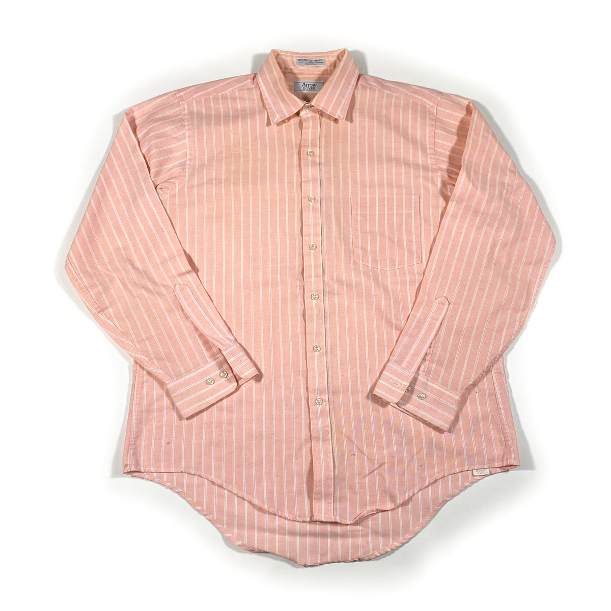 arrow long sleeve dress shirts NEW Arrow Mens Classic-Fit Point Collar Sateen Dress Shirt Long Sleeves NWT