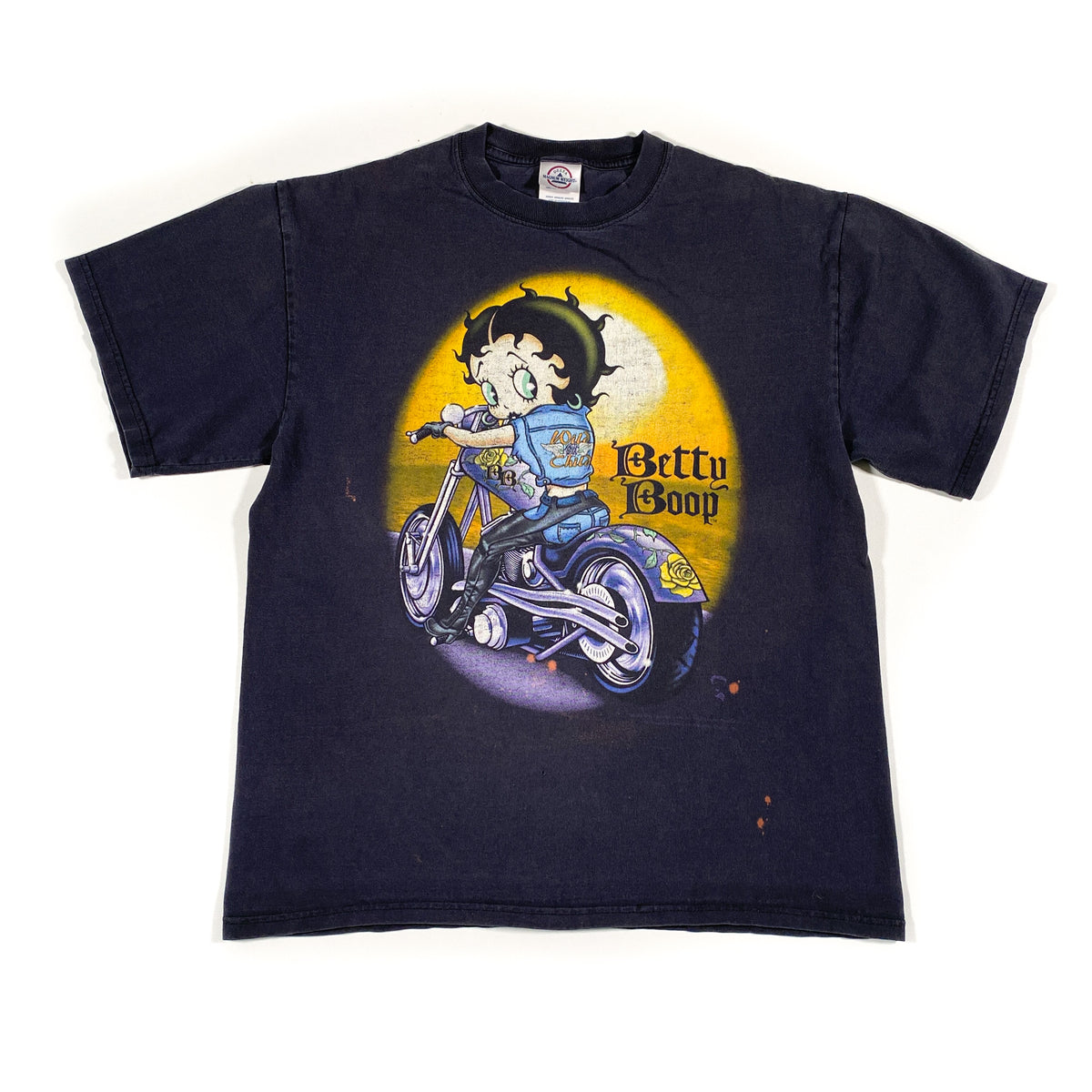 Vintage Y2K Betty Boop Biker T-Shirt – CobbleStore Vintage