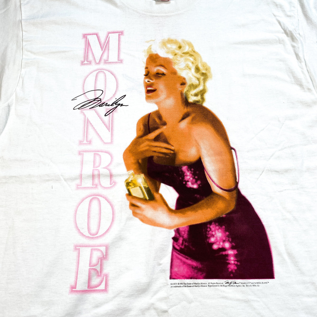 Vintage 1994 Marilyn Monroe White Size XL Made in USA T-Shirt