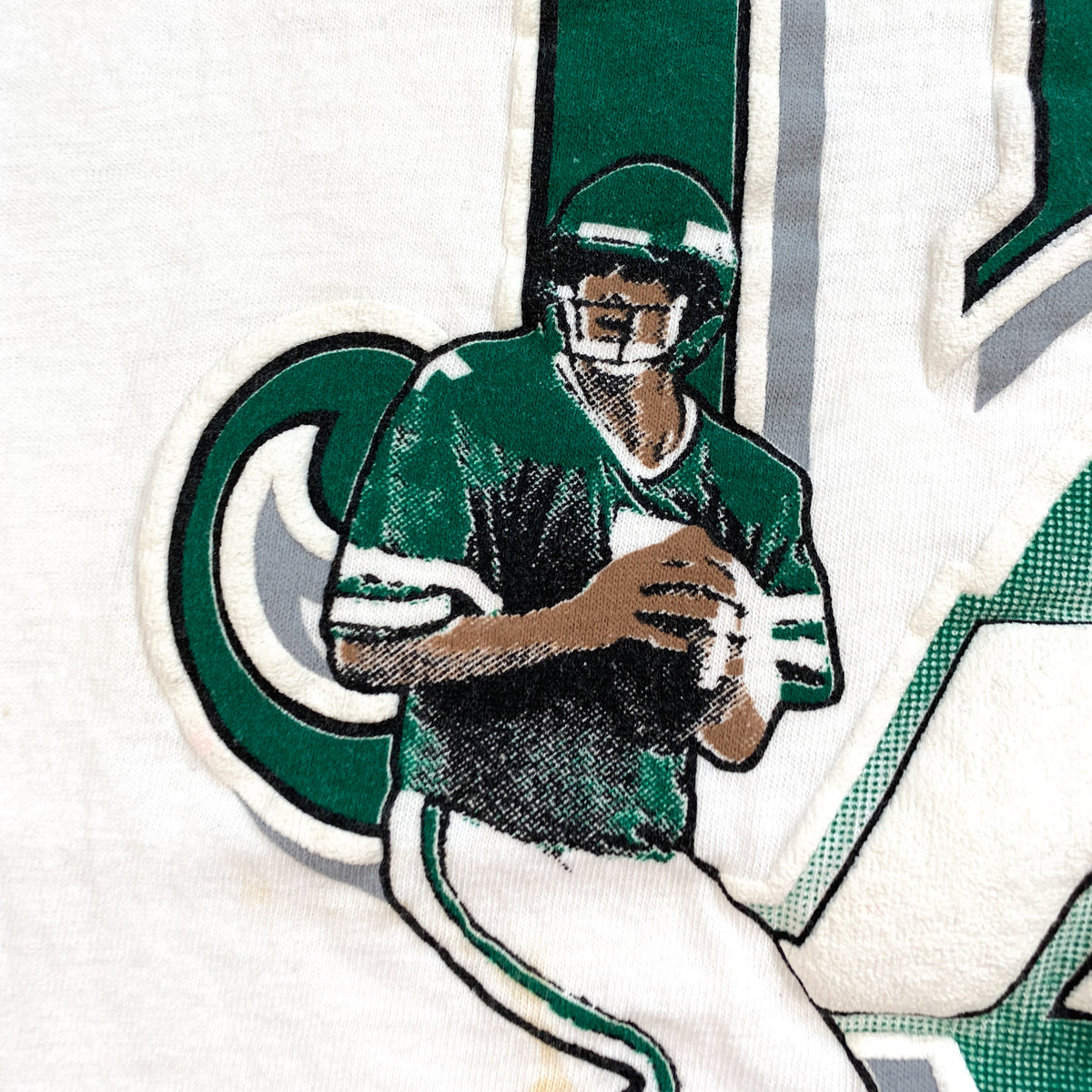 Vintage 90's New York Jets Single Stitched T-Shirt