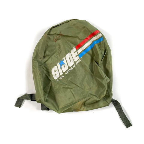Vintage 80's G.I. Joe Green Kids Backpack