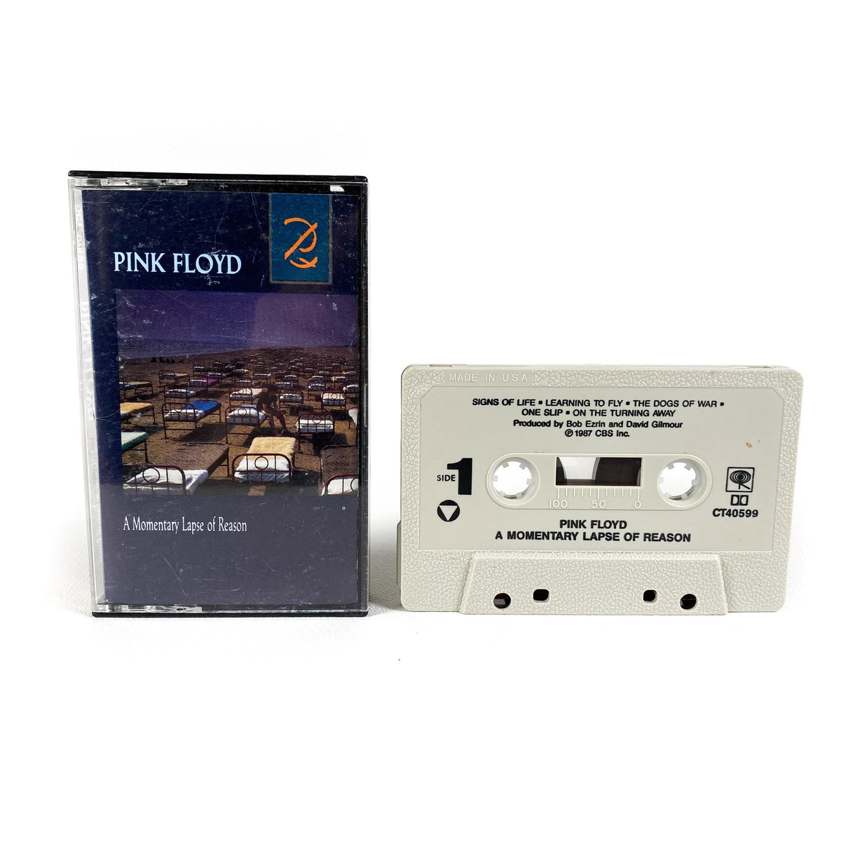 Vintage 1987 Pink Floyd Momentary Lapse of Reason Cassette Tape