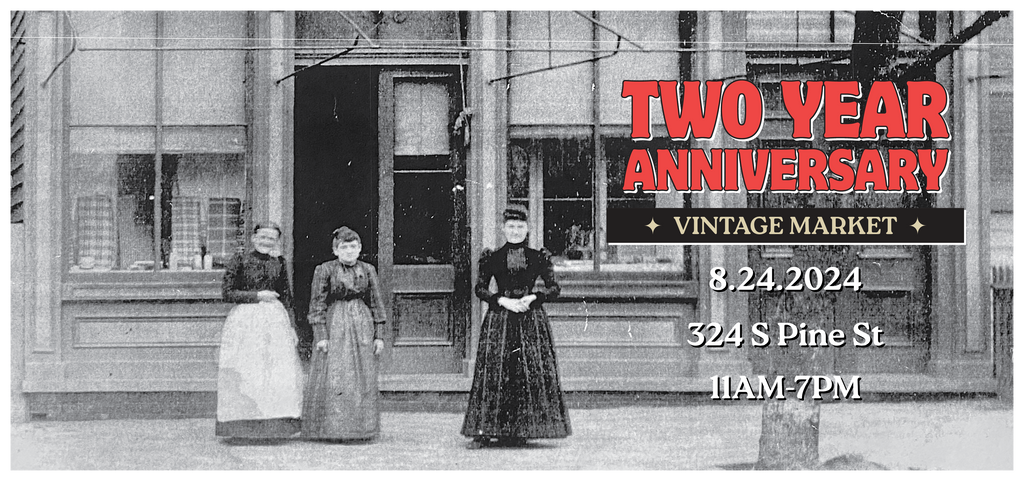 CobbleStore Vintage Two Year Anniversary Vintage Market