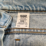 Vintage 1996 Levi's 505 Orange Tab Light-Wash Jeans