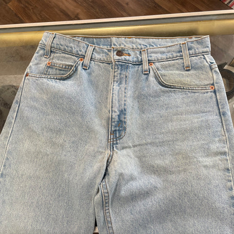 Vintage 1996 Levi's 505 Orange Tab Light-Wash Jeans – CobbleStore Vintage