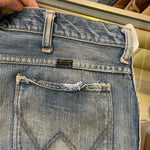 Vintage 70's Wrangler Distressed Patchwork Denim Jeans