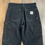 Vintage Y2K Carhartt B01 Black Double Knee Pants