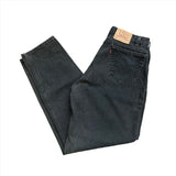 Vintage 1997 Levi's 560 Loose Fit Tapered Black Jeans