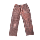 Modern 2021 Carhartt Bleached Brown B01 Double Knee Pants