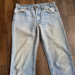 Vintage 80's Levi's 505 Orange Tab Light Wash Jeans