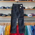 Vintage Y2K Carhartt B01 Black Double Knee Pants