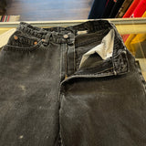 Vintage 1996 Levis 512 Washed Black Jeans