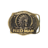 Vintage 1988 Red Man Tobacco Belt Buckle