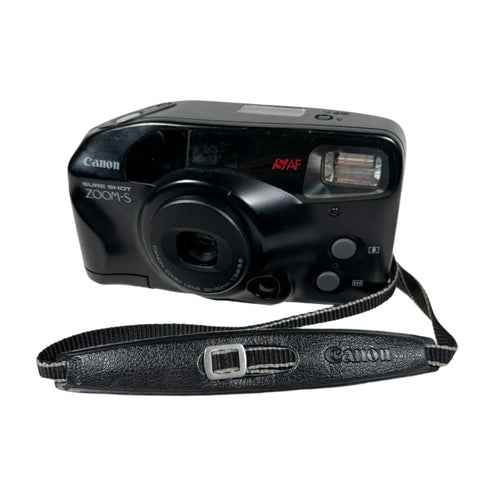 Vintage 1989 Canon Sure Shot Zoom S 35mm Film Camera
