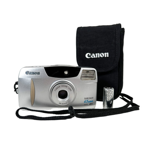 Vintage 1994 Canon Sure Shot 65 Zoom 35mm Point & Shoot Camera