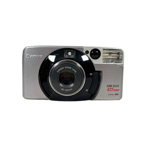 Vintage 1997 Canon Sure Shot 105 Zoom Date 35mm Film Camera