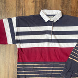 Vintage 90's Britches Striped Long Sleeve Rugby Shirt