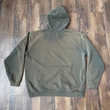 Modern 2008 Carhartt Faded Green Hoodie Sweatshirt