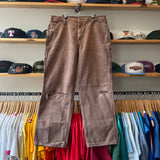 Vintage 2005 Carhartt B11 Distressed Brown Carpenter Pants