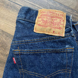 Vintage 80's Levi's 501 XX Dark Wash Button-Fly Jeans