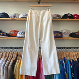 Vintage Y2K Women's Straight Leg White Trousers