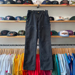 Vintage Y2K Carhartt B01 Black Double Knee Pants