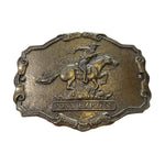 Vintage 80's Pony Express Belt Buckle