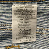 Vintage 2005 Carhartt B160 Denim Jeans