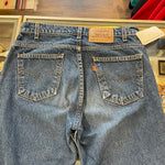 Vintage 1986 Levis 505 Orange Tab Dark Wash Jeans