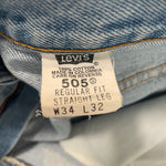 Vintage 2000 Levi's 505 Straight Leg Jeans