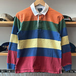 Vintage 90's Polo Ralph Lauren Striped Rugby Shirt