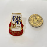 Vintage 80's Maryland Jaycees Colt 45 Beer Enamel Pin