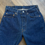 Vintage 80's Levi's 501 XX Dark Wash Button-Fly Jeans