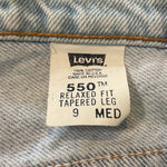 Vintage 1994 Levi's 550 Tapered Lightwash Jeans